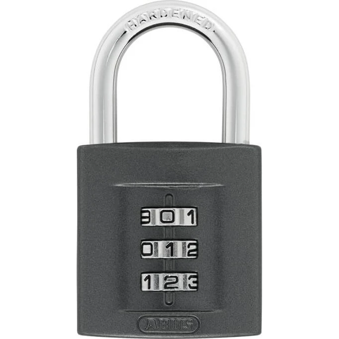 ABUS 158CS/50 Zahlenschloss 4-stellig mit Bügelschutz