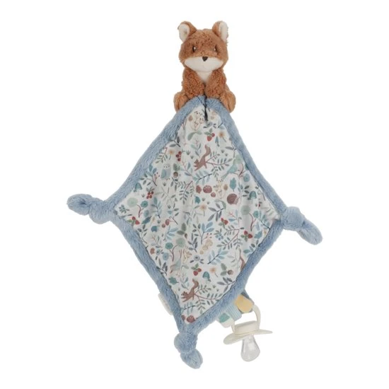 Little Dutch Kuscheltuch Fuchs blau Forest Friends
