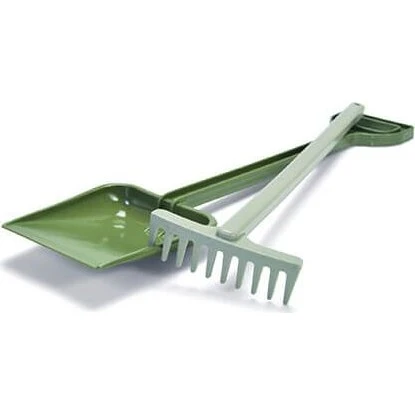 dantoy Green Bean Schaufel- und Rechenset, 50 cm