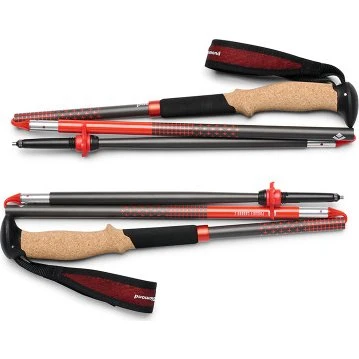 Black Diamond Pursuit Carbon Z Wanderstöcke schwarz