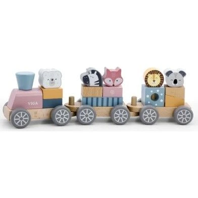 Viga 44015 PolarB Train Holzspielzeug