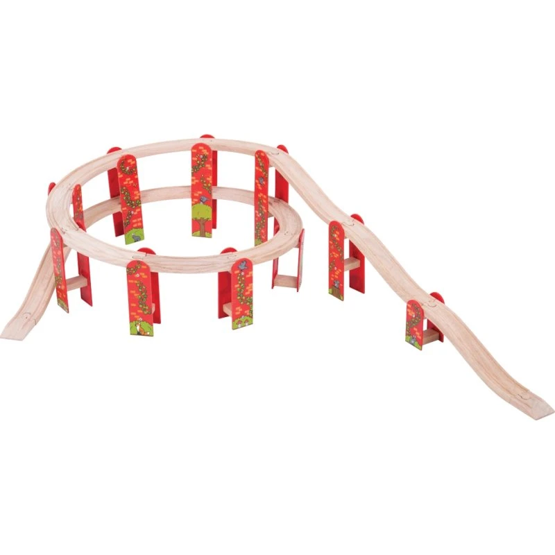 Bigjigs Rail Mehrstufiges Schienenset