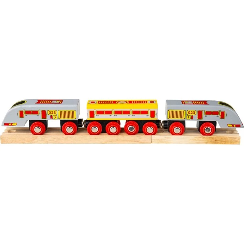 Bigjigs Rail Eurostar Express + 3 Gleise