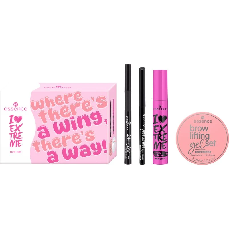 Essence I Love Extreme eye set 01 Wing It!
