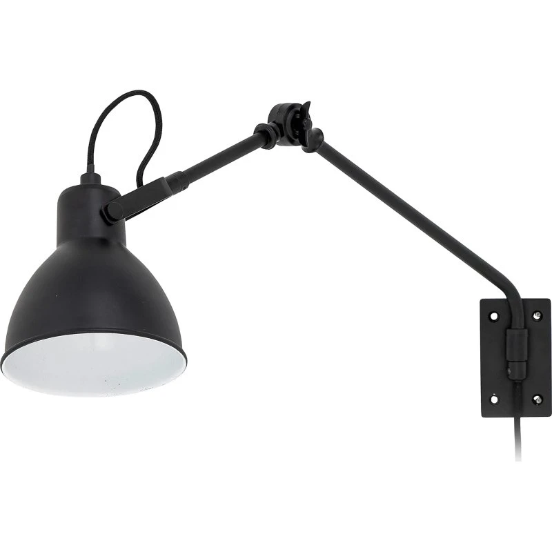 Bloomingville Jili Wandleuchte Schwarz Metall