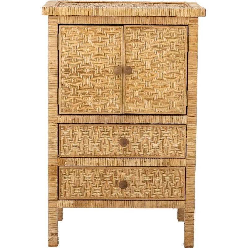 Bloomingville Lorris Schubladen Natur Rattan 45x67x36cm