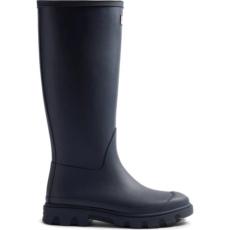 Hunter Downpour Tall Damengummistiefel blau