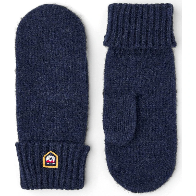 Hestra Lana Wool Mitt Navy - Fäustling