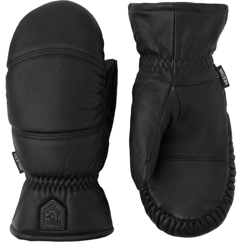 Hestra Leather Box Mitt Schwarz