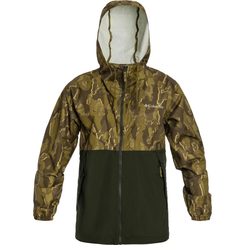 Columbia Spire Valley Windbreaker Mossy Green
