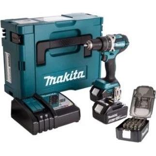 Makita DDF484RTJ Akku-Bohrschrauber 18 V / 5 Ah