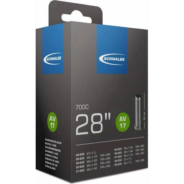 Schwalbe AV17 28" Schlauch 28x1,10–28x1,75 Zoll