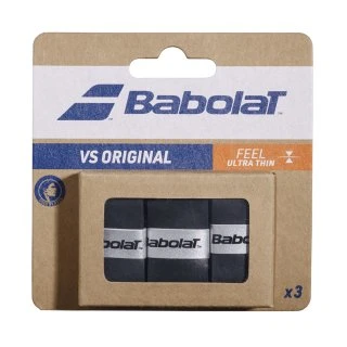 Babolat VS Original Feel Overgrip 3er Pack Schwarz/Gelb