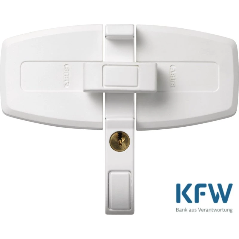 ABUS DFS95 Fenster-Zusatzschloss Doppelflügelfenster