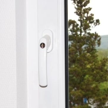 ABUS FG200 abschließbarer Fenstergriff weiß