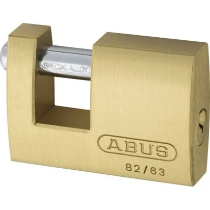 ABUS Monobloc 82/63 Vorhängeschloss aus Messing