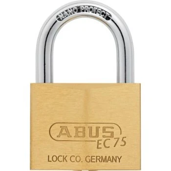 ABUS Vorhängeschloss 75/60 Messing mit Wendeschlüssel