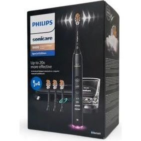 Philips DiamondClean Smart 9400 HX9918/89 schwarz mit A3 Bürstenkopf