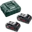 Metabo ASC 55 18V Akku-Ladegerät + 2x Mafell 4,0 LiHD CAS