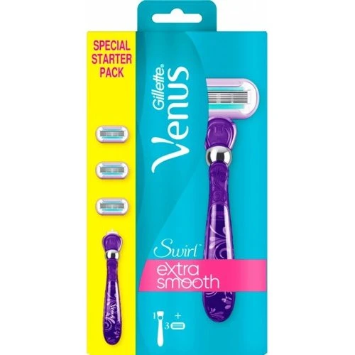 Venus Deluxe Smooth Swirl 3-Klingen-Nachfüllpack