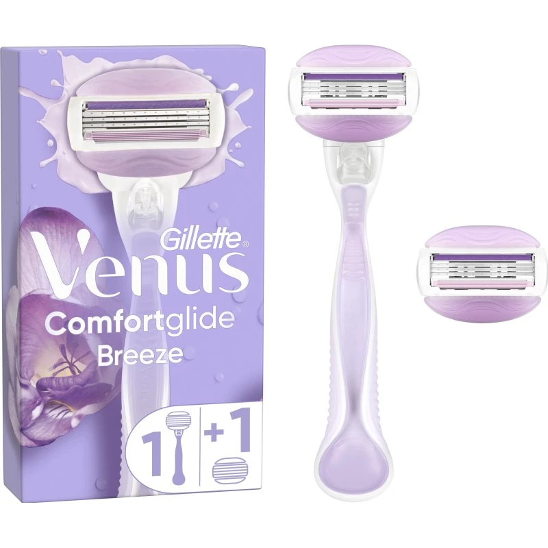 Gillette Venus Comfortglide Breeze Rasierer mit 2 Klingen