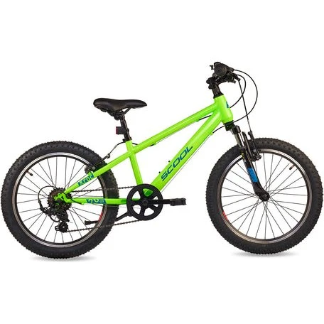S'COOL Xroc 20 Zoll 6-Gang Kinderfahrrad schwarz/pink ab 6 Jahre