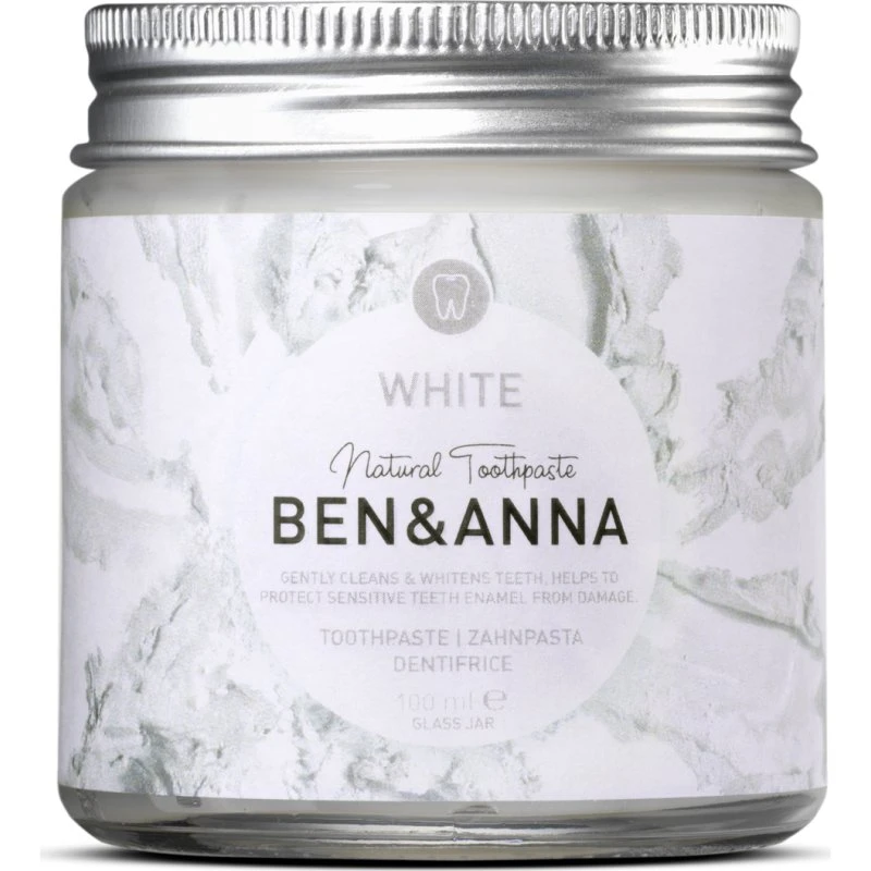 Ben & Anna Zahnpasta White 100ml mit Fluorid