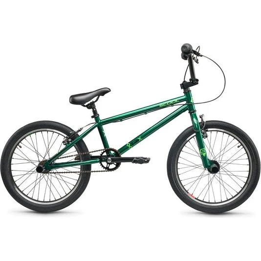 S'COOL XtriX 20 Zoll BMX 1-Gang Dark Green/Neon Green ab 6 Jahre