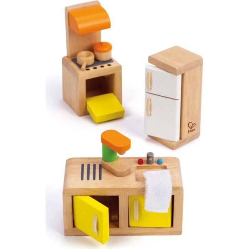 Hape Küche Set mit 7 Zubehörteilen