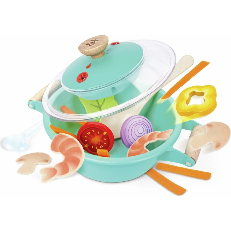 Hape Kleiner Küchenchef Dampfgarer-Kochset E3187