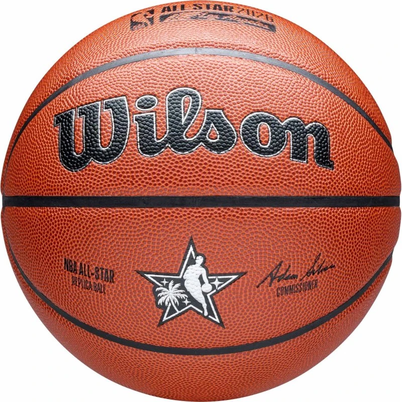 Wilson NBA All-Star 2026 Replica Basketball (Size 7, Brown)