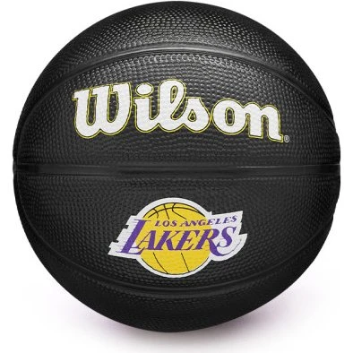 Wilson NBA Los Angeles Lakers Mini-Basketball Größe 3 schwarz