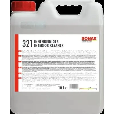 SONAX Innenreiniger 10 L – Spezialreiniger für Kunststoff & Gewebe