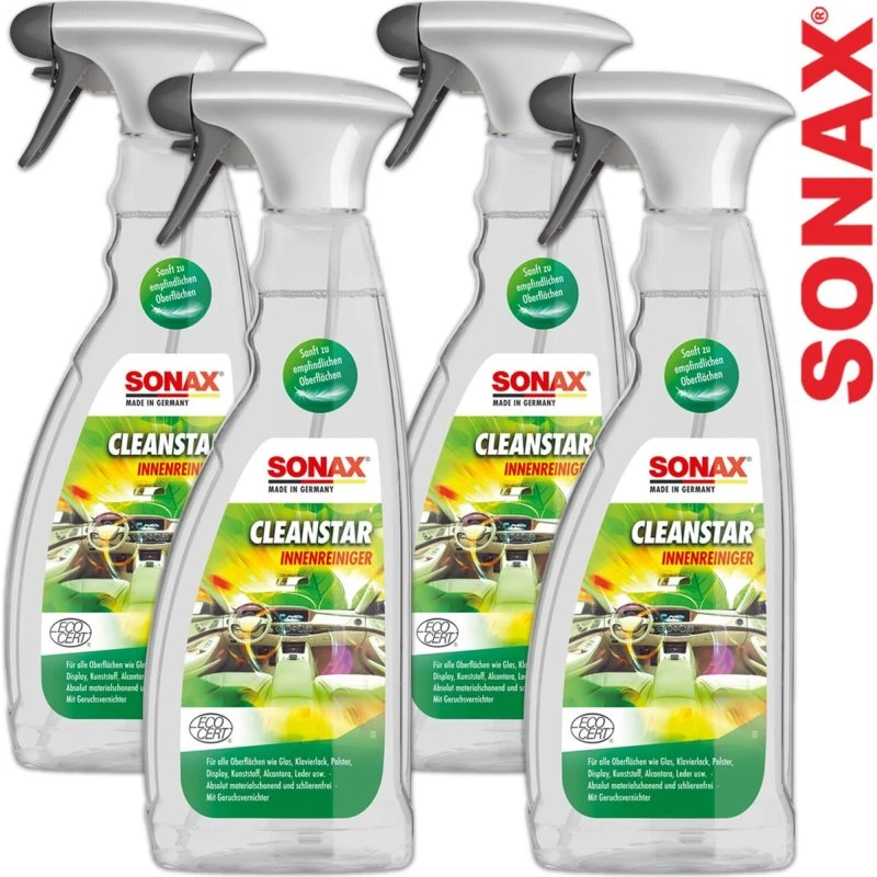 SONAX CleanStar Ecocert 750 ml Innenreiniger