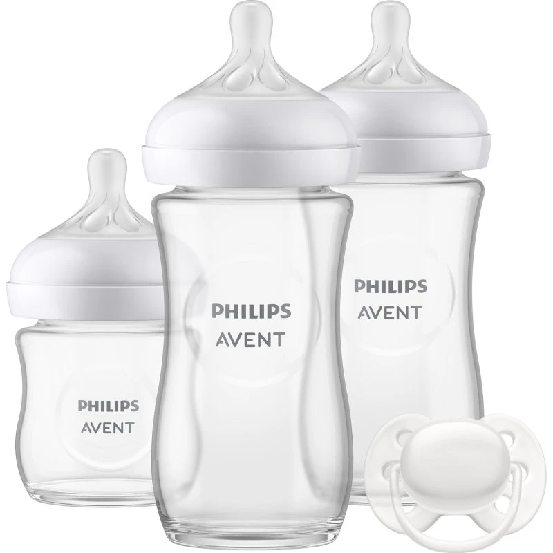 Philips Avent Natural Response Glas-Flaschen-Set SCD878/11