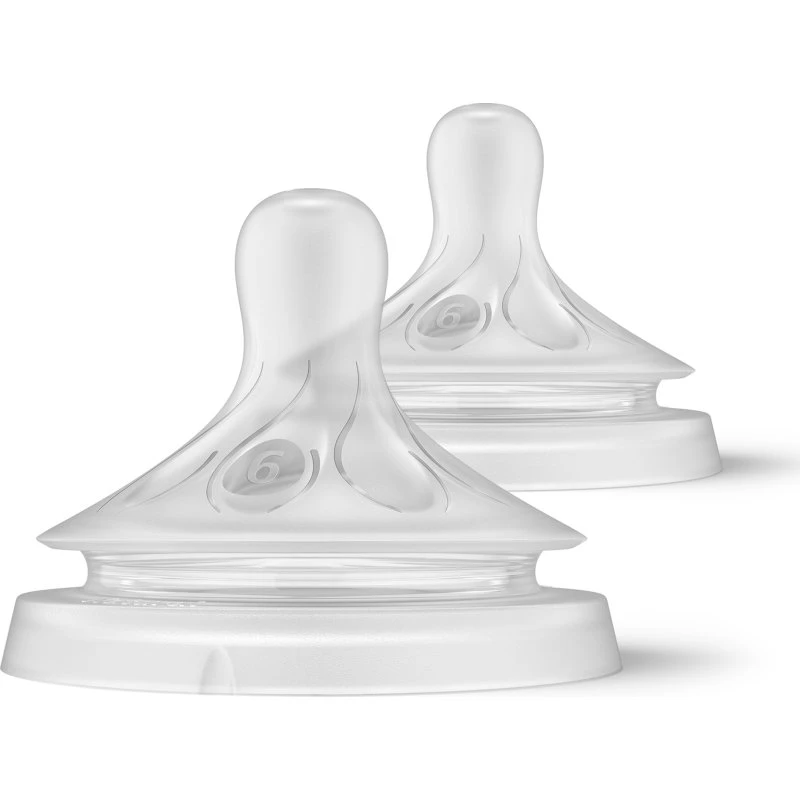 Avent Natural Response Silikon-Sauger 2er Pack, 6M+