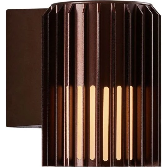 Nordlux Aludra Außen-Wandleuchte Seaside Braun Metallic