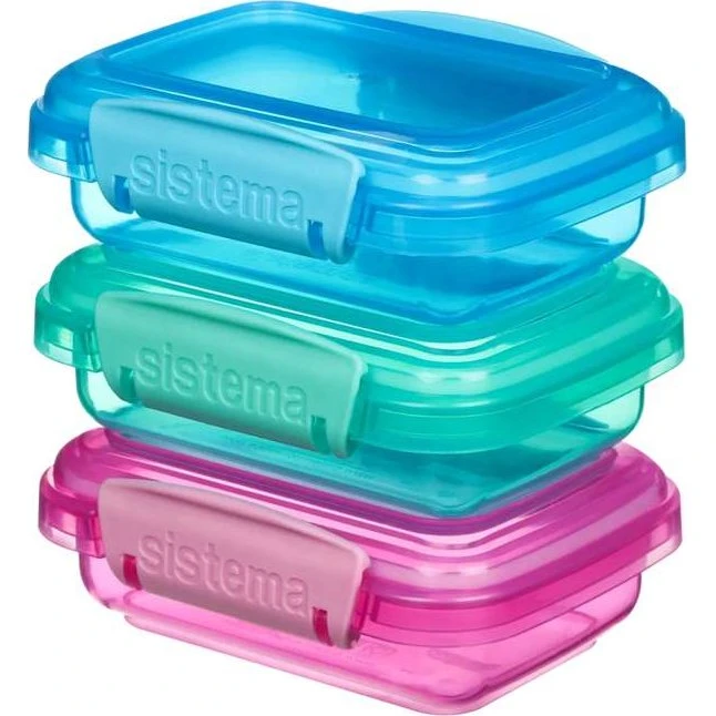 Sistema Snackbox 3er-Pack 200 ml Ass. Farben