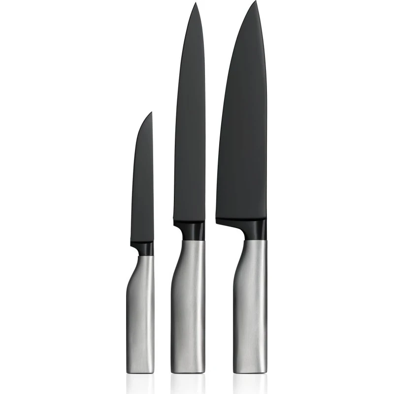 WMF Ultimate Black 3-teiliges Messerset schwarz