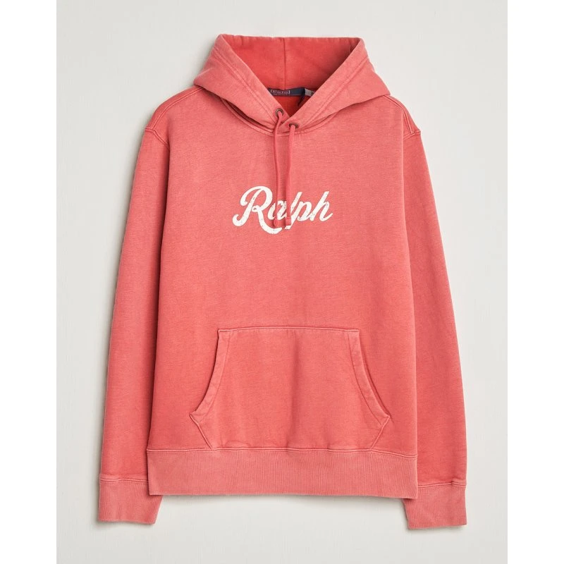 Polo Ralph Lauren Vintage Fleece Hoodie Nantucket Red