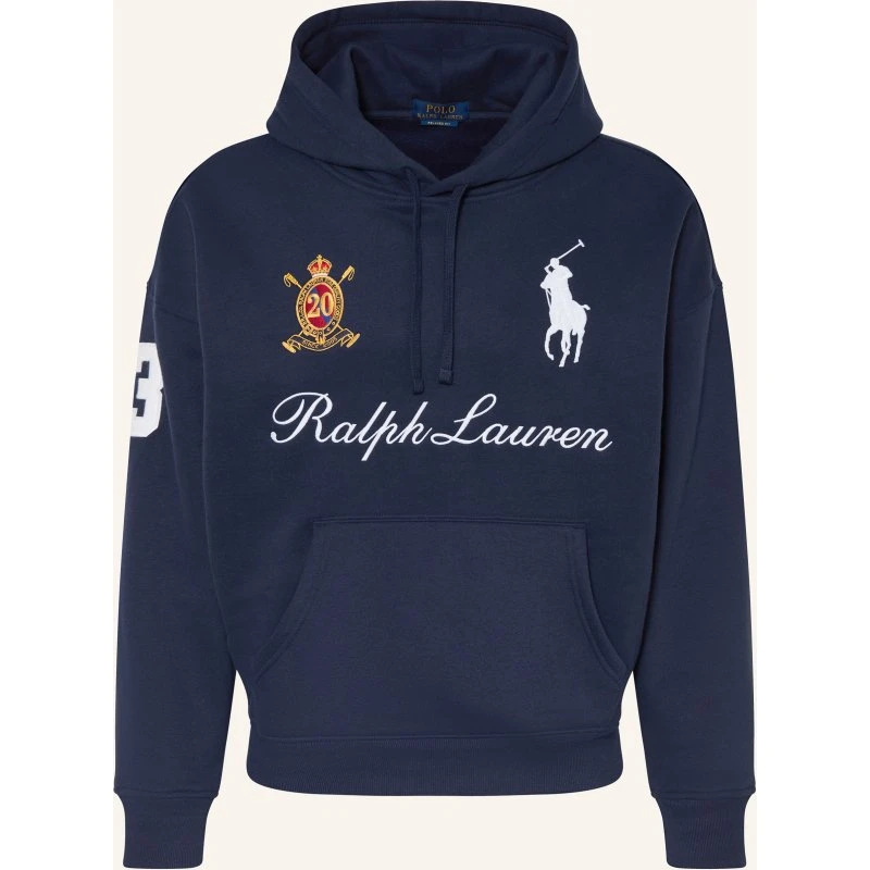 Polo Ralph Lauren Big Pony Hoodie Andover Heather