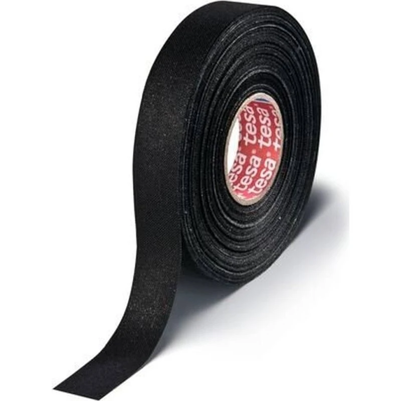 tesa 51006 PET-Gewebeband 25 m x 19 mm schwarz
