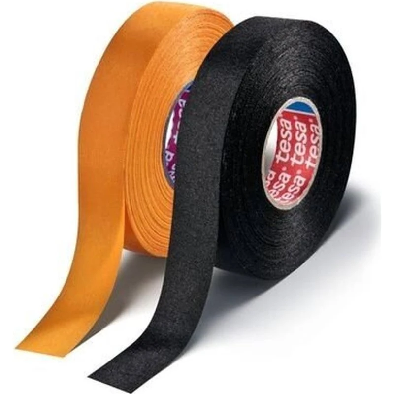 tesa 51026 PET-Gewebeband 19 mm x 25 m schwarz