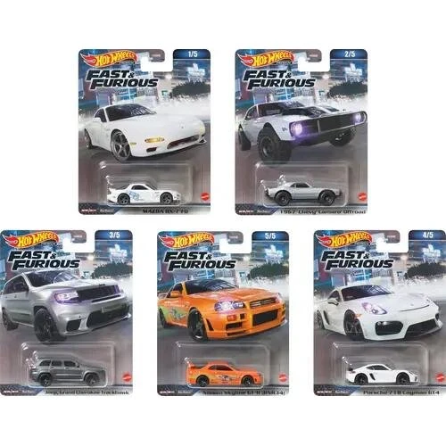 Mattel Hot Wheels Premium Fast & Furious, 1:64