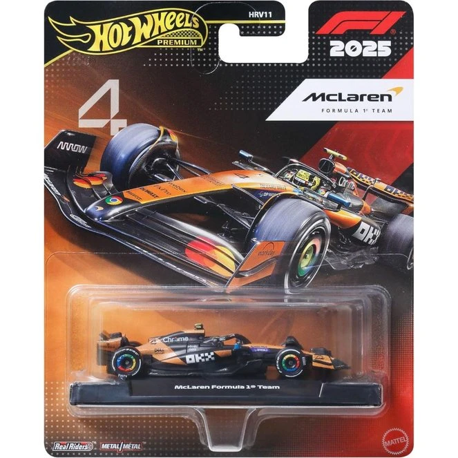 Mattel Hot Wheels Premium F1 McLaren MCL39 Oscar Piastri 1:64