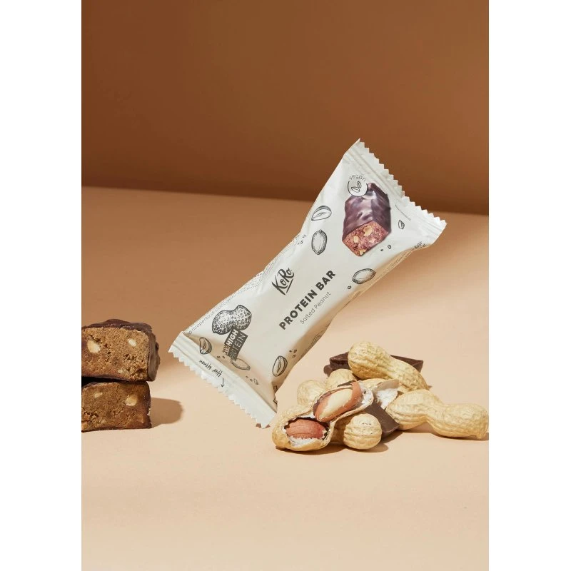 KoRo Veganer Bio Proteinriegel Salted Peanut 50g