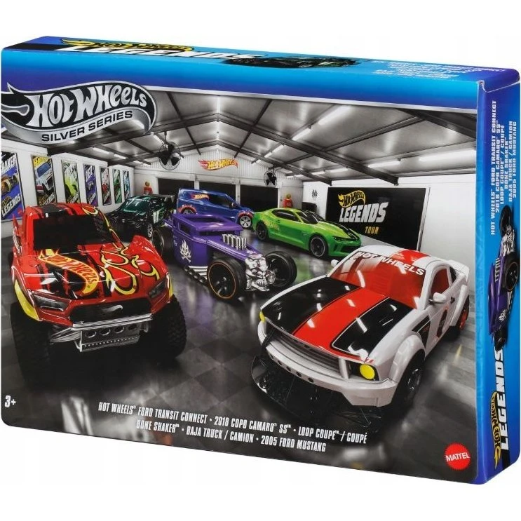 Mattel Hot Wheels Legends Cars 6er-Pack JLB24