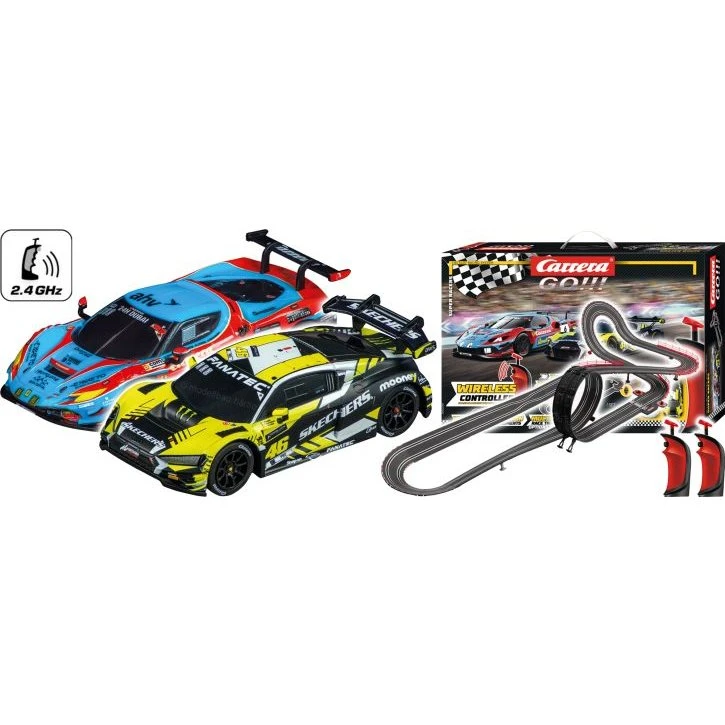 Carrera 62585 Go!!! Super Racers Wireless Autorennbahn 1:43