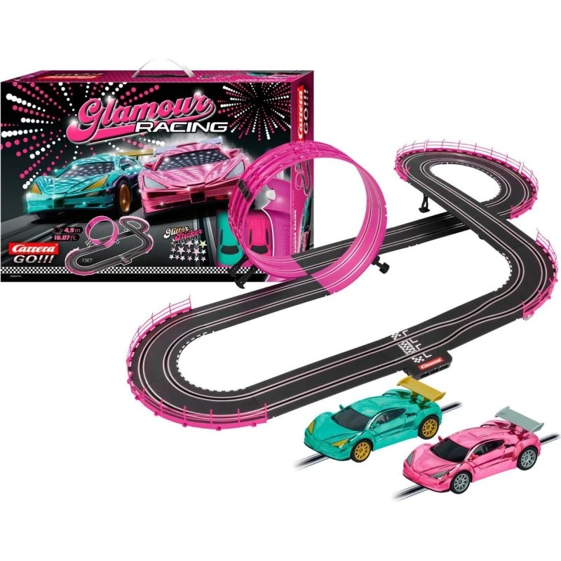 Carrera GO!!! Pink Action Racing Startpackung