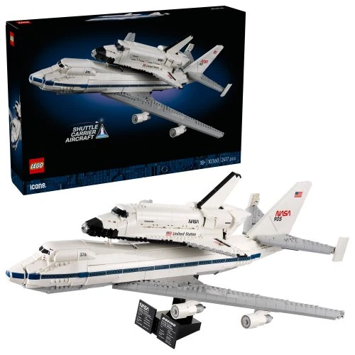 LEGO Icons Spaceshuttle-Transport-Jumbo (10360)
